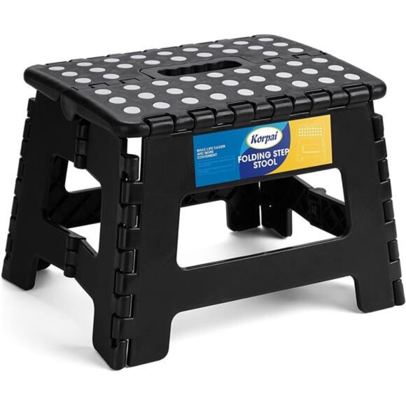 8.8" Folding Step Stool for Adults,Kids,Non-Slip Folding Stools with Handle - Picture 1 of 7